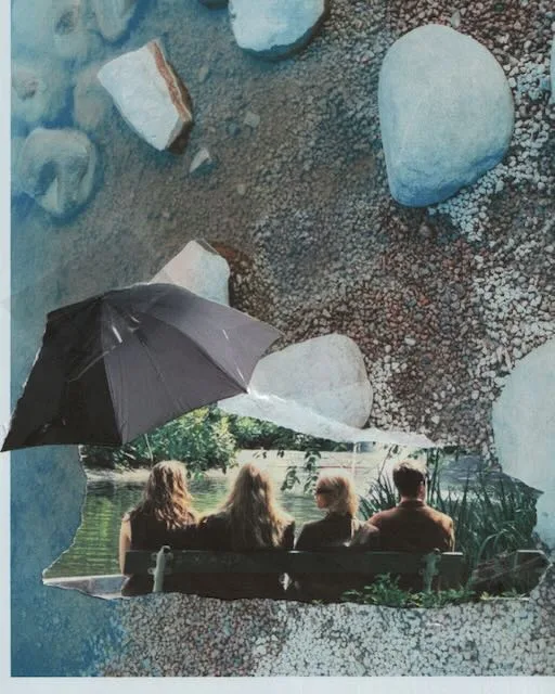 picture collage of The Poikabändi band for Tervasaari jams VII event by SCOPE