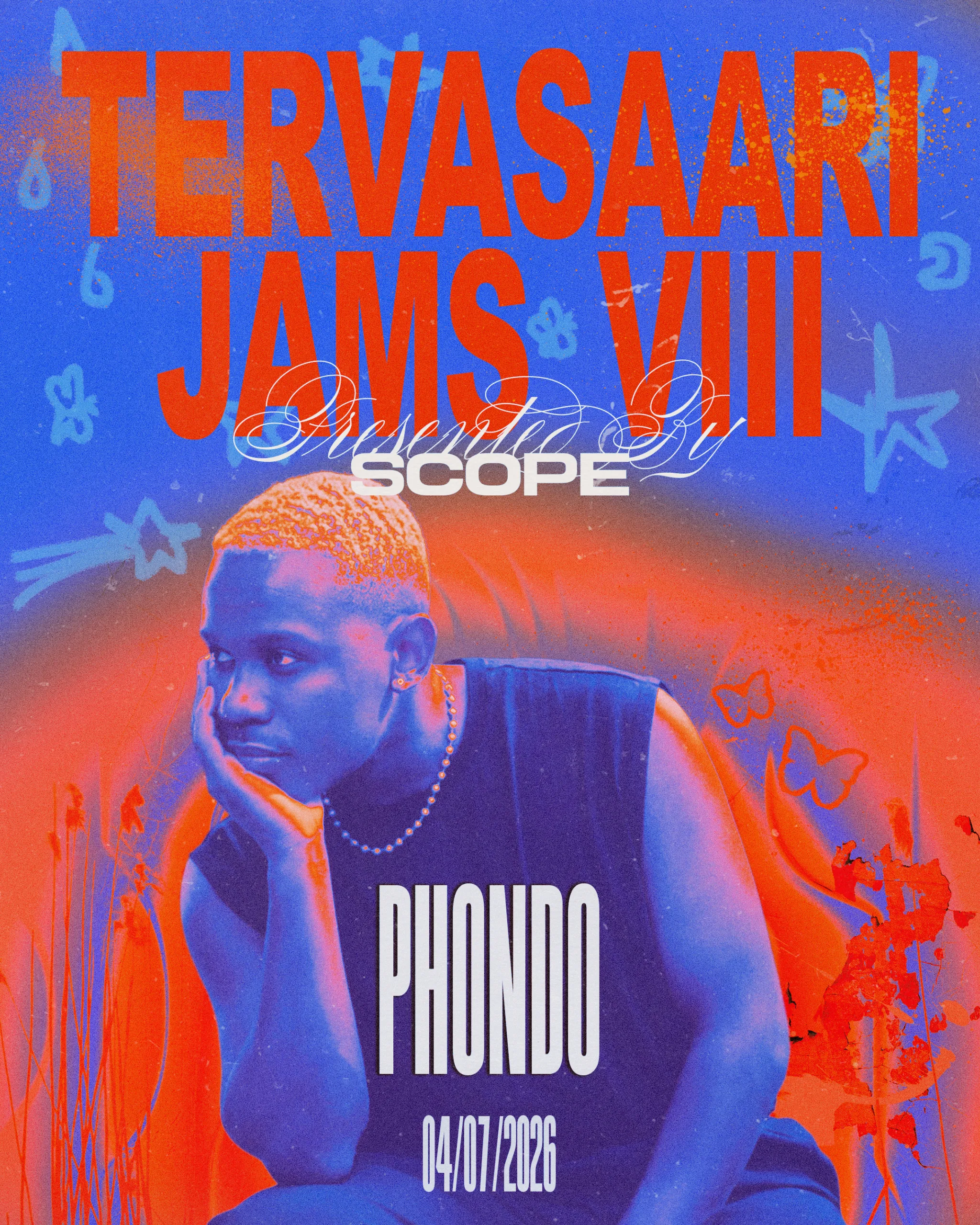 phondo tervis picture collage of The donnes band for Tervasaari jams VII event by SCOPE